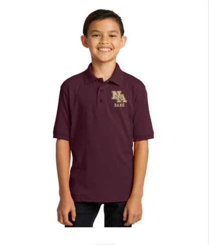 Youth Middle School Band Concert Polo - New Albany Eagles