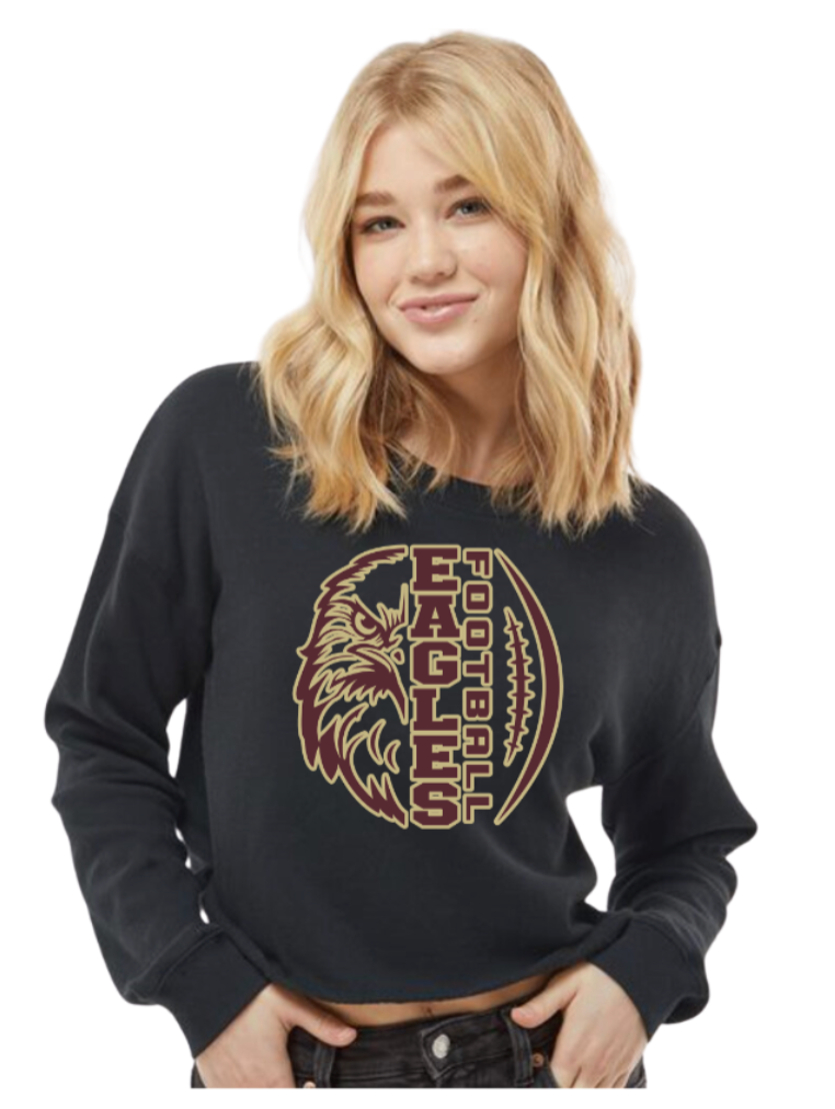 Women's Epic Eagle Lightweight Cropped Fleece Sweatshirt