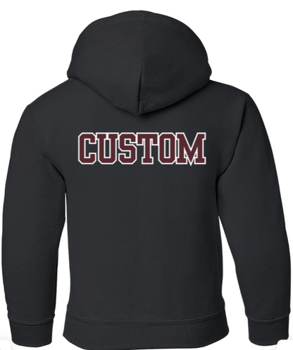 Youth Choose your Football Graphic Hoodie with Customized Back