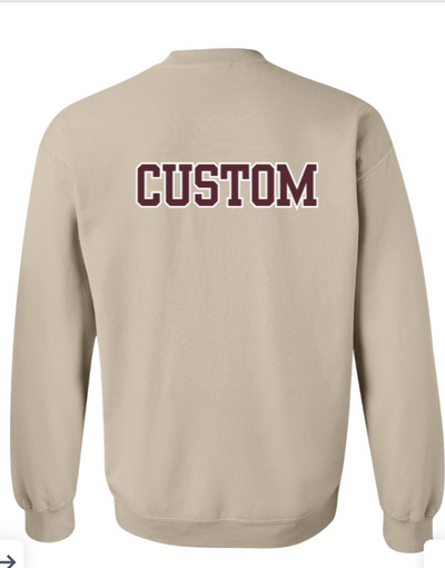 Adult Unisex Choose your Graphic Sweatshirt with Customization - LACROSSE