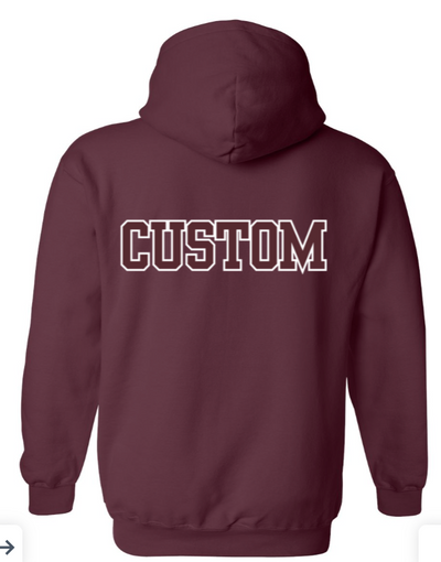 Adult Unisex Choose your Band or Sport Graphic - Customized Hoodie