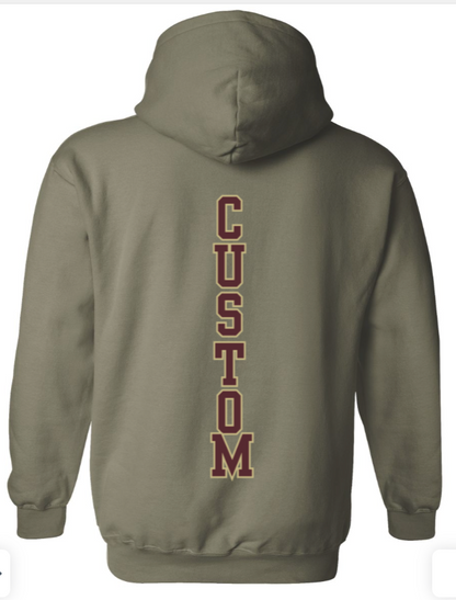 Adult Unisex Choose your Graphic Hoodie with Customized Back