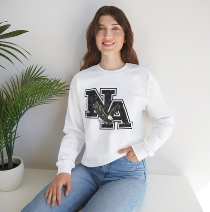 Adult Unisex Vintage Distressed Logo Graphic Sweatshirt