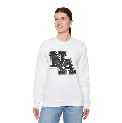 Adult Unisex Vintage Distressed Logo Graphic Sweatshirt