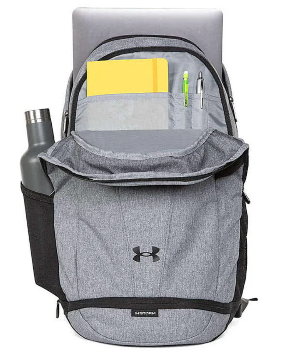 Classic Logo Under Armour Hustle 5.0 TEAM Backpack - CUSTOMIZED NAME OR SPORT