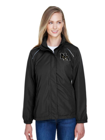 Women's Profile Fleece Lined Jacket with Classic Black Logo