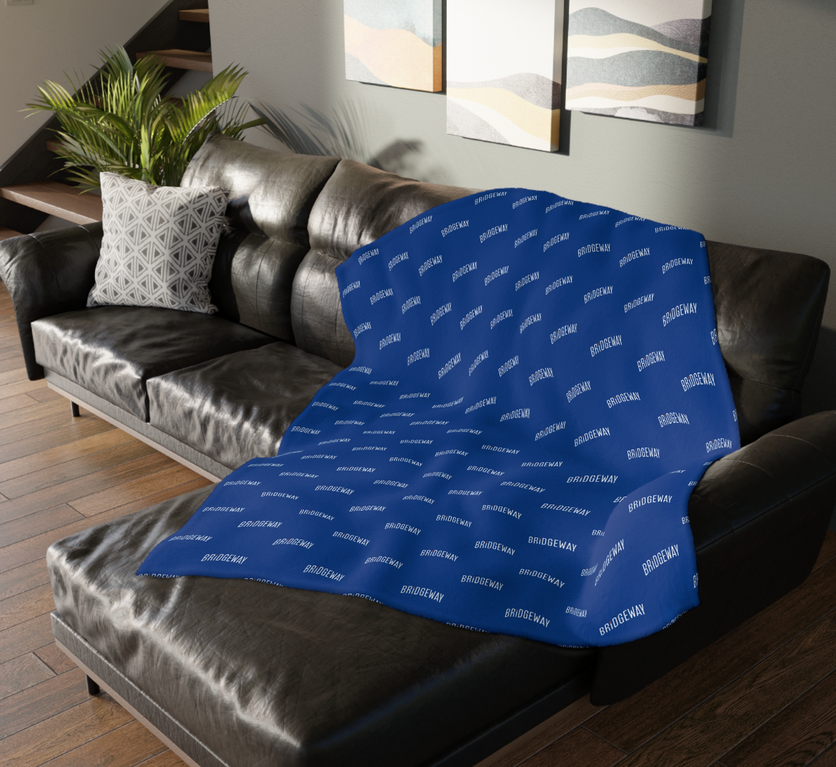 CUSTOMIZED Choose your Graphic Super Soft Reversible Velveteen Microfiber Blanket (Two-sided print) - Bridgeway