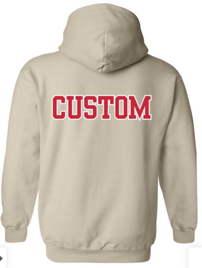 Adult Unisex Choose your Graphic Customized Hoodie - Ohio Wesleyan University