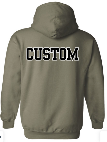 Adult Unisex Choose your Graphic Customized Hoodie - Ohio Wesleyan University