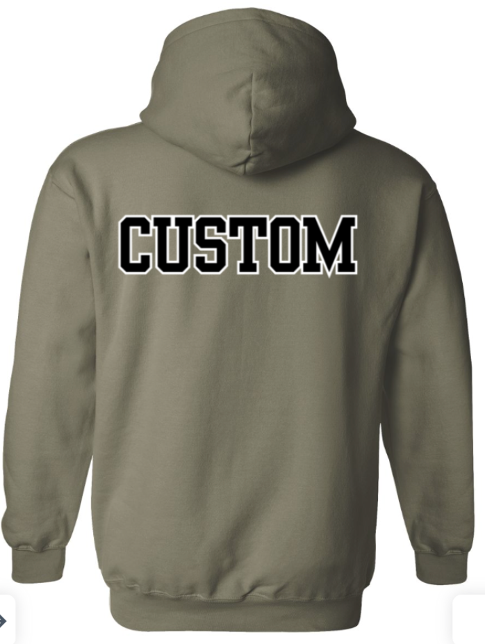 Adult Unisex Choose your Graphic Customized Hoodie - Ohio Wesleyan University