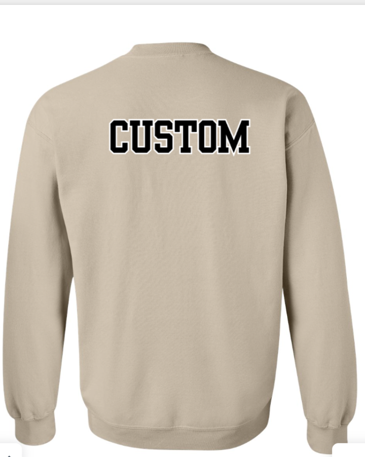 Adult Unisex Choose Graphic Customized Sweatshirt - Ohio Wesleyan University