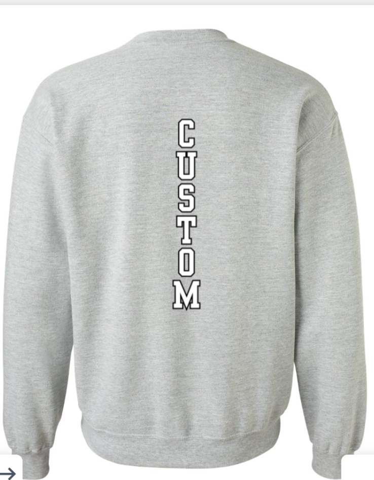 Adult Unisex Choose Graphic Customized Sweatshirt - Ohio Wesleyan University