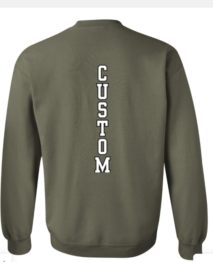 Adult Unisex Choose Graphic Customized Sweatshirt - Ohio Wesleyan University