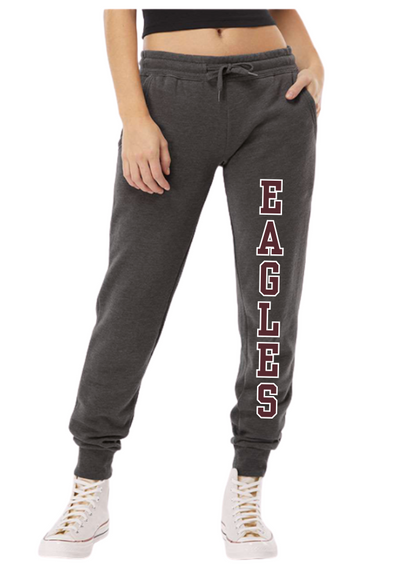 Women's Eagles Leg Graphic Washed Sweatpants