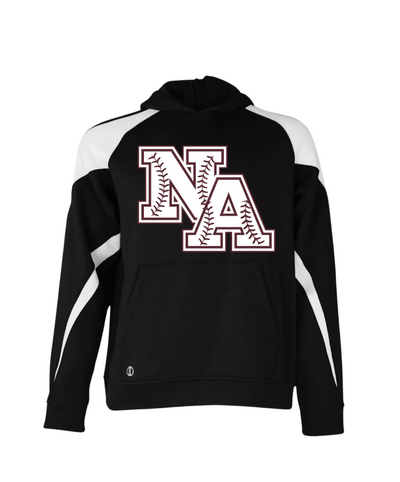 Adult Unisex Baseball Stitches Classic Logo Colorblock Fleece Hoodie