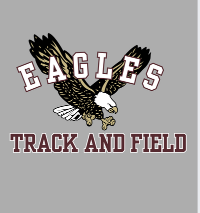 Adult Unisex Choose your Graphic Super Soft Short Sleeve Graphic Tee with Customized Back - TRACK AND FIELD