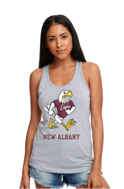 Women's Vintage Fighting Eagle Racerback Tank