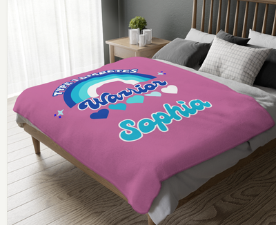 CUSTOMIZED Choose your Graphic Super Soft Reversible Velveteen Microfiber Blanket (Two-sided print) - T1D