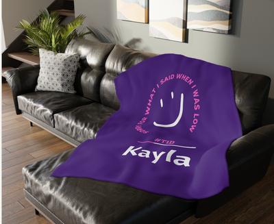 CUSTOMIZED Choose your Graphic Super Soft Reversible Velveteen Microfiber Blanket (Two-sided print) - T1D