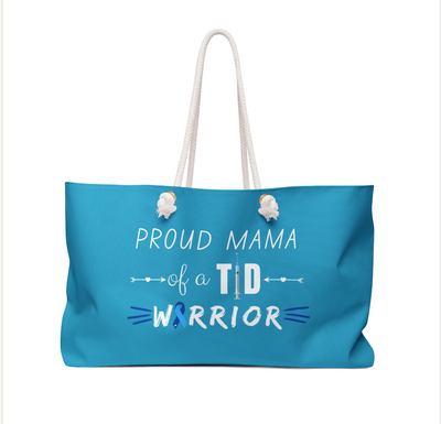 CUSTOMIZED Large Weekender Beach Tote - T1D