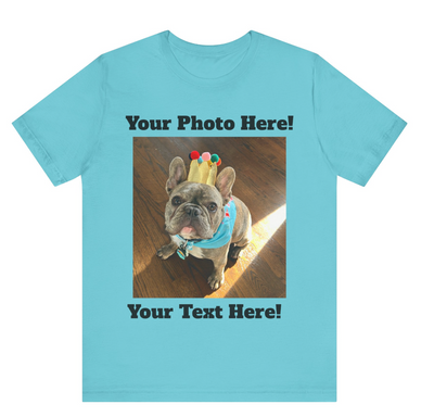 Youth CUSTOM PHOTO Short Sleeve Soft Tee