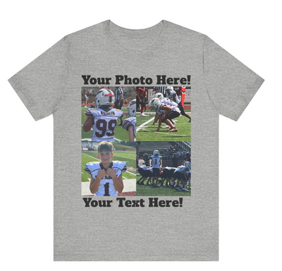 Youth CUSTOM PHOTO Short Sleeve Soft Tee