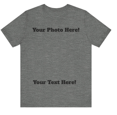 Youth CUSTOM PHOTO Short Sleeve Soft Tee