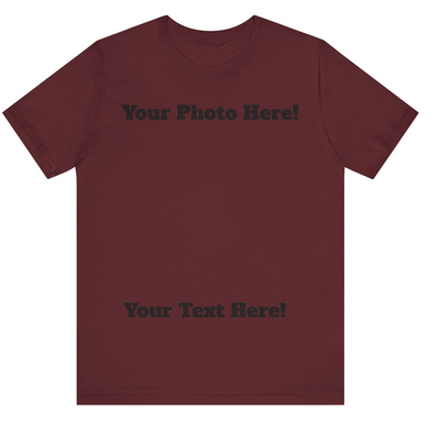 Youth CUSTOM PHOTO Short Sleeve Soft Tee