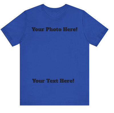 Youth CUSTOM PHOTO Short Sleeve Soft Tee