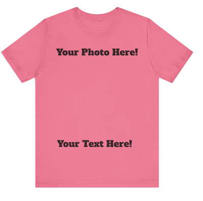 Youth CUSTOM PHOTO Short Sleeve Soft Tee