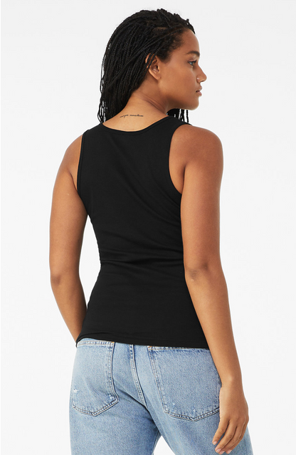 Women's Monochromatic City Graphic Baby Rib Tank