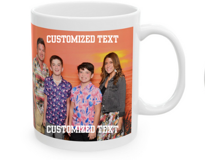 CUSTOM PHOTO 11 oz. Ceramic Mug