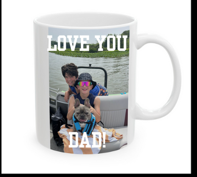 CUSTOM PHOTO 11 oz. Ceramic Mug