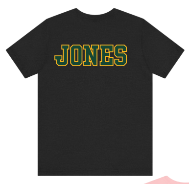 Adult Unisex Choose your Graphic Short Sleeve Soft Tee with Customized Back - Brooke Bruins