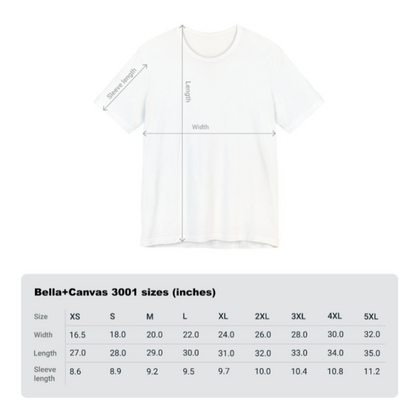 Adult Unisex Choose your Graphic Short Sleeve Soft Tee with Customized Back - Brooke Bruins