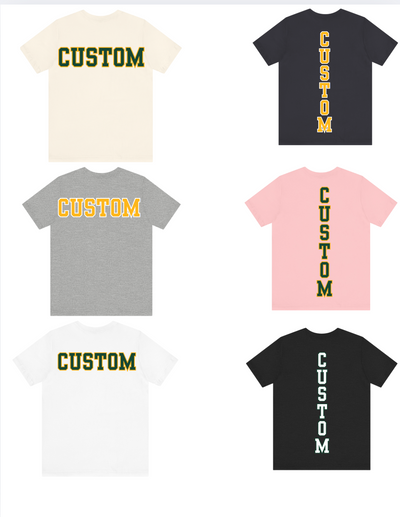 Youth Choose your Graphic Short Sleeve Soft Tee with Customized Back - Brooke Bruins