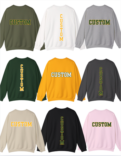 Adult Unisex Choose your Graphic Sweatshirt with Customized Back - Brooke Bruins