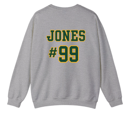 Adult Unisex Choose your Graphic Sweatshirt with Customized Back - Brooke Bruins