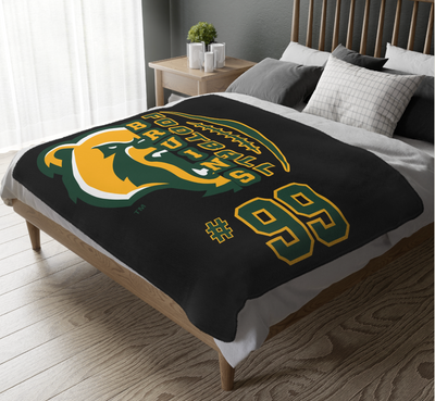 CUSTOMIZED Choose your Graphic Super Soft Reversible Velveteen Microfiber Blanket (Two-sided print) - Brooke Bruins