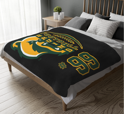 CUSTOMIZED Choose your Graphic Super Soft Reversible Velveteen Microfiber Blanket (Two-sided print) - Brooke Bruins