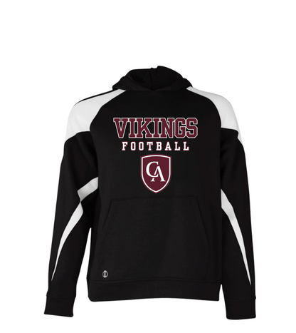 Adult Unisex Columbus Academy Vikings Graphic Holloway Colorblock Fleece Hoodie