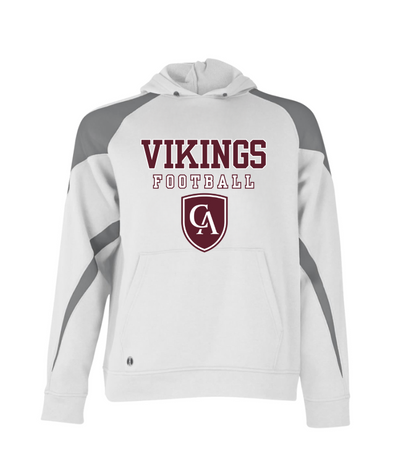Adult Unisex Columbus Academy Vikings Graphic Holloway Colorblock Fleece Hoodie
