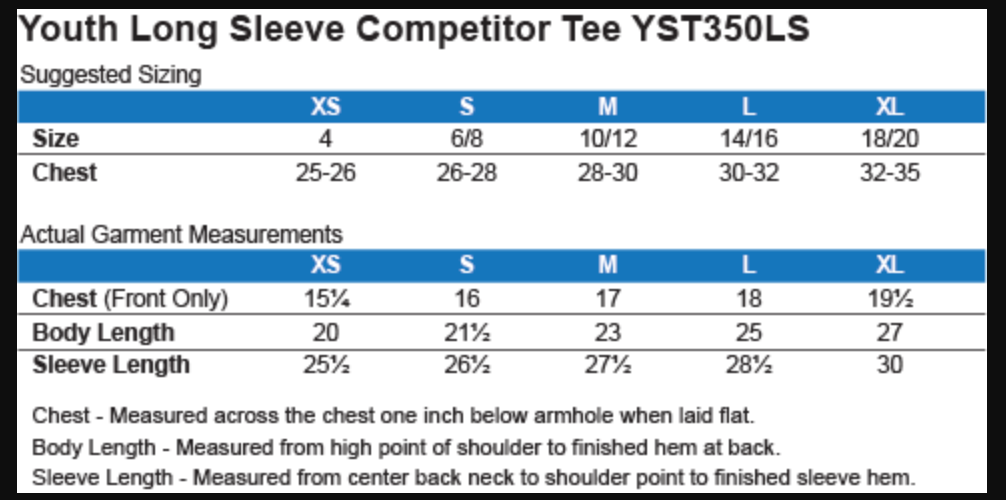 Youth Columbus Academy Vikings Football Graphic Sport-Tek Long Sleeve Competitor Performance Tee