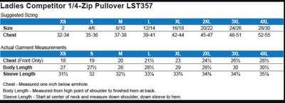 Women's Columbus Academy Vikings Football Sport-Tek Quarter Zip Pullover