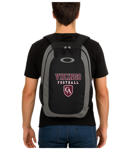 Columbus Academy Vikings Football Logo Oakley Brand Enduro Backpack