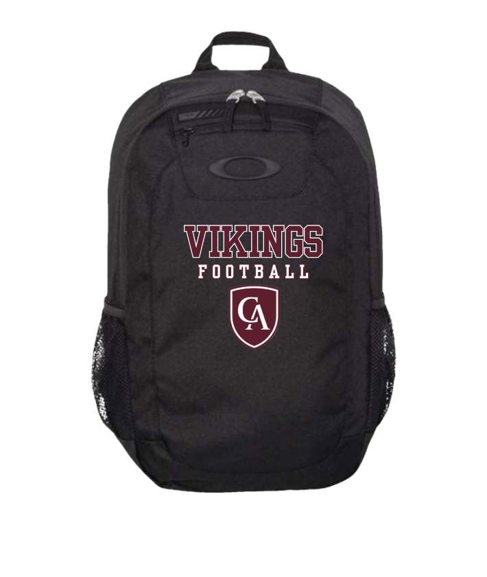 Columbus Academy Vikings Football Logo Oakley Brand Enduro Backpack