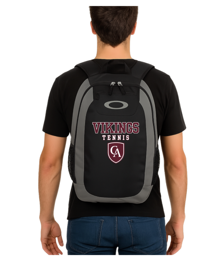 Columbus Academy Vikings Tennis Logo Oakley Brand Enduro Backpack