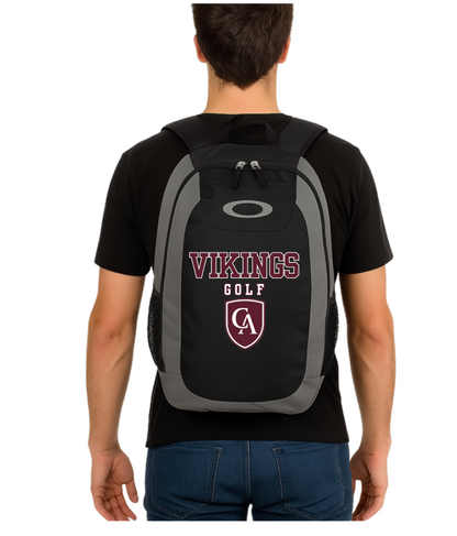 Columbus Academy Vikings Golf Logo Oakley Brand Enduro Backpack