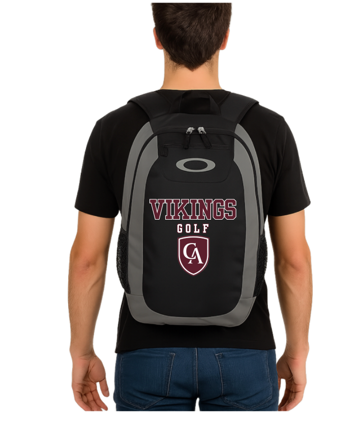 Columbus Academy Vikings Golf Logo Oakley Brand Enduro Backpack