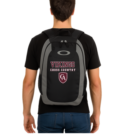 Columbus Academy Vikings Cross Country Logo Oakley Brand Enduro Backpack